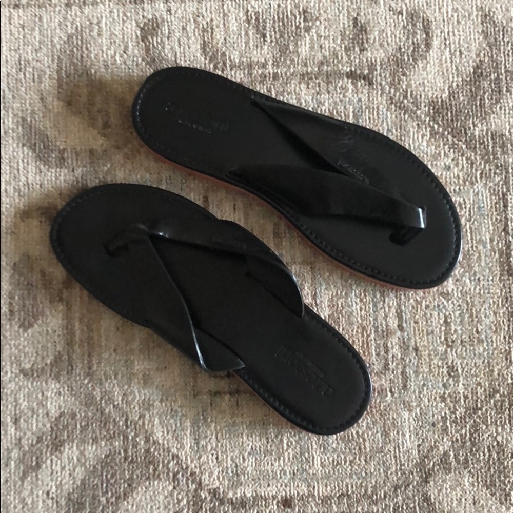 A. Testoni Leather Sandals